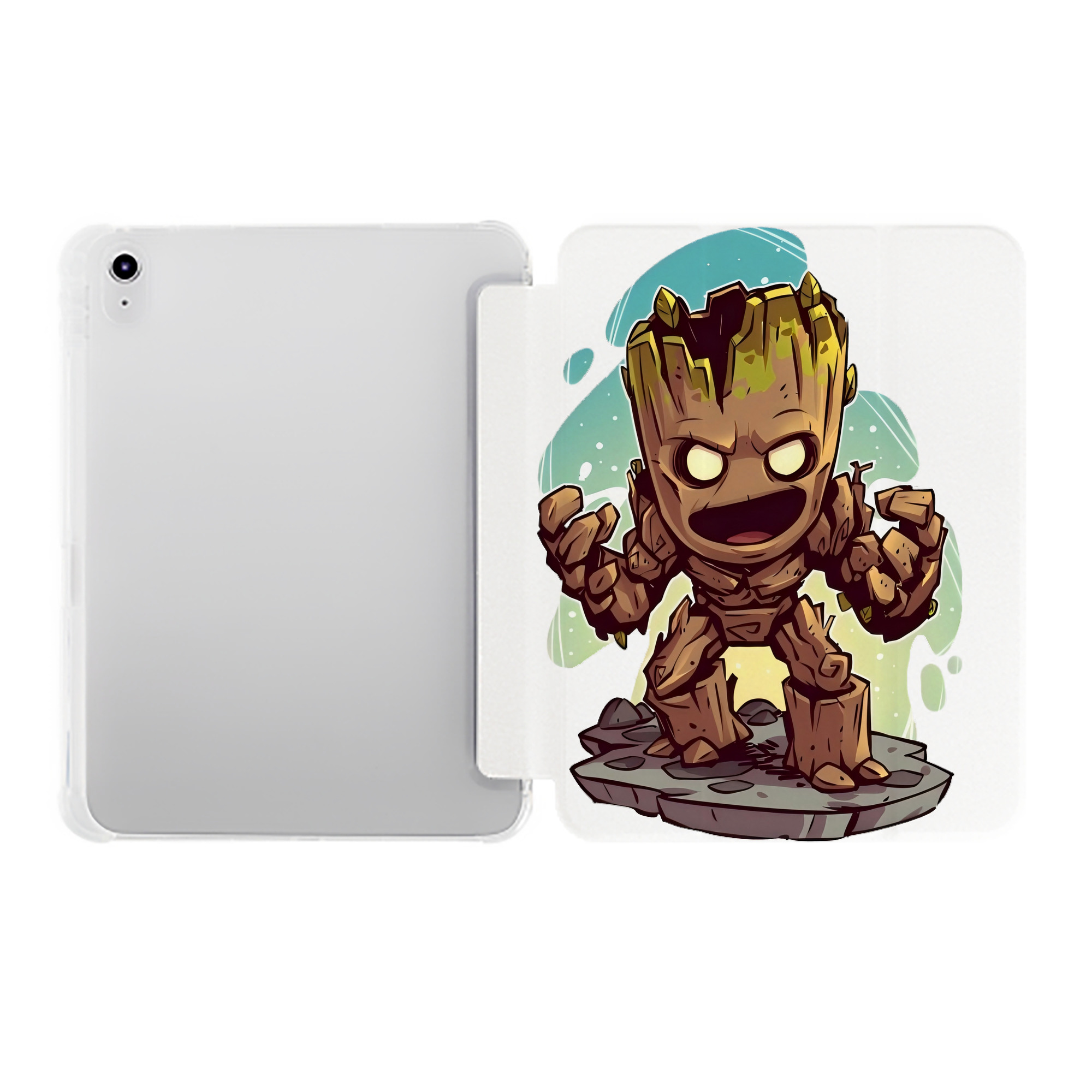 （画像用） アベンジャーズ The Avengers IPad ケース ペン収納付き 三つ折りスタンド PUレザー×シリコン 対応機種9.5/10.5/10.9インチ